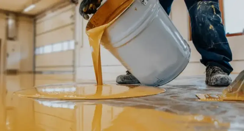 Pintura epóxi para áreas comerciais